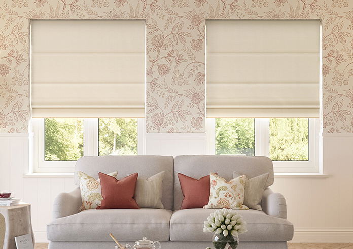 Donegal, Blush Cream - Roman Blind - Image 3